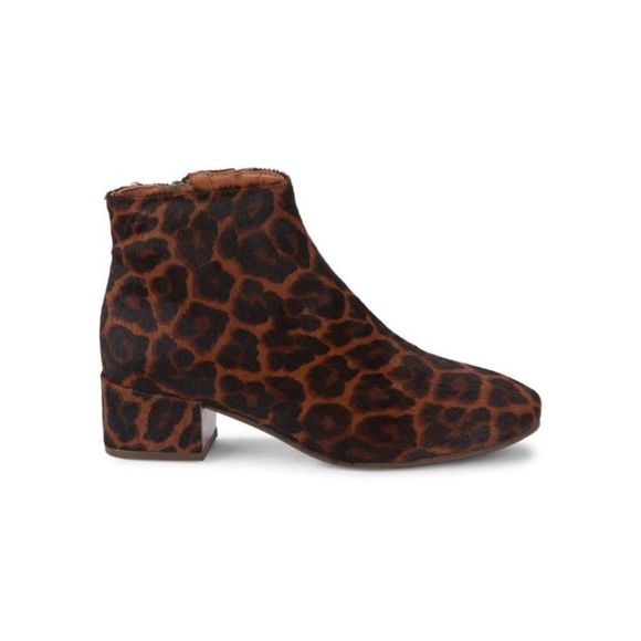 Kenneth Cole New York Shoes - Gentle souls by Kenneth Cole Leopard-Print Calf Hair Booties BNWT size 6
